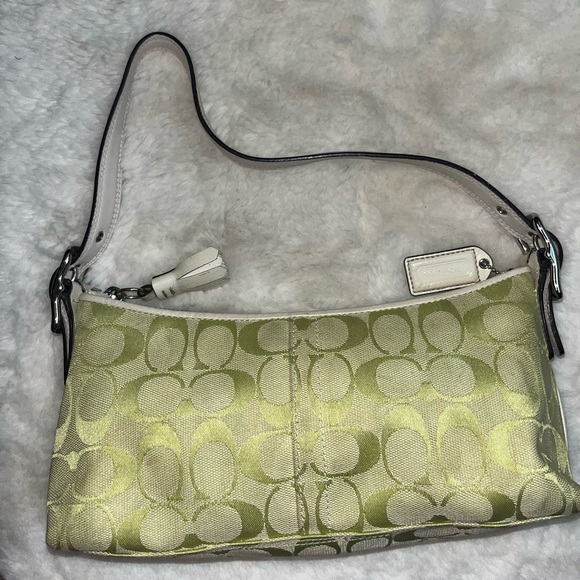 Vintage Coach Y2K  2000s East West baguette purse Handbag - Picture 1 of 6